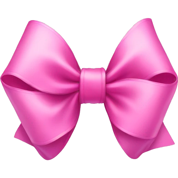 Cute bow emoji