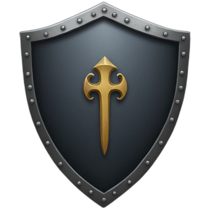 Gothic shield emoji