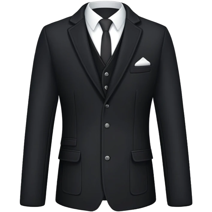 Three pieces jacket emoji