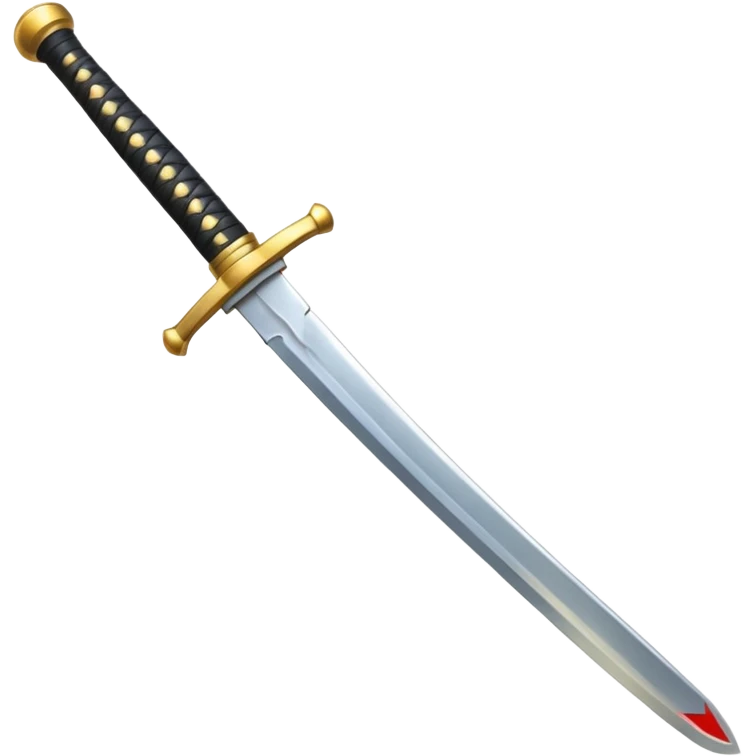 Samurai sword emoji