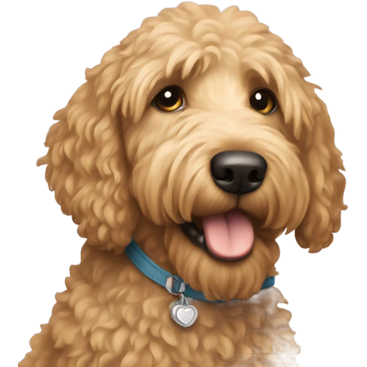 Goldendoodle  emoji