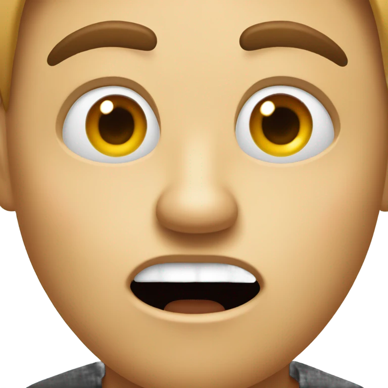 Shocked emoji