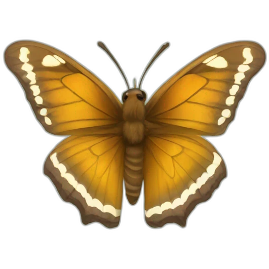 bad posture butterfly emoji