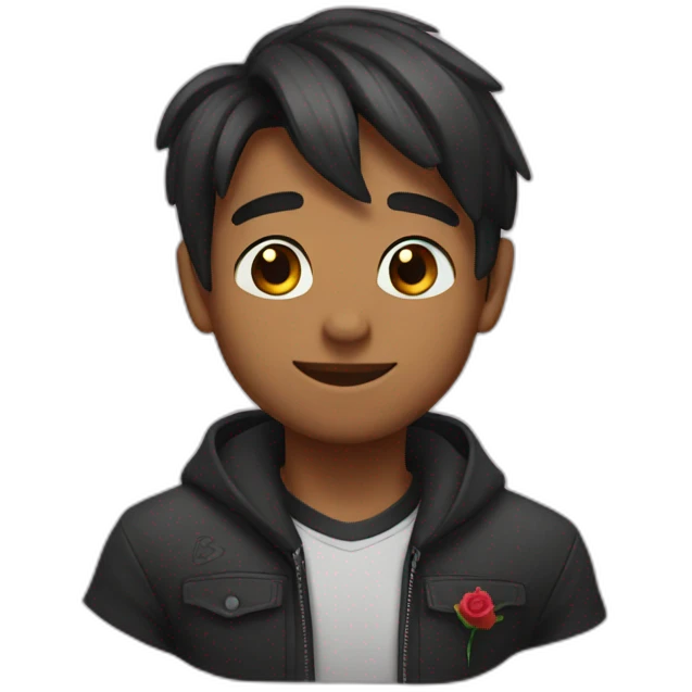 Robi rose emoji