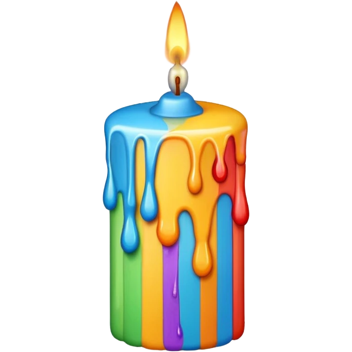 a birthday candle emoji