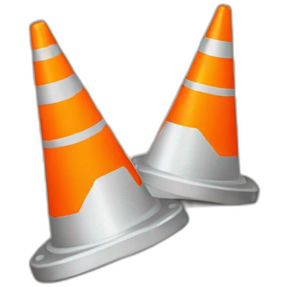 traffic cone emoji