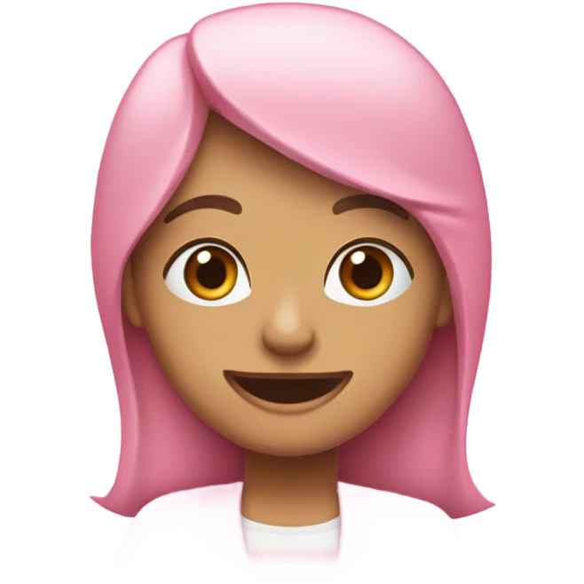 B harfi taşlı pembe emoji