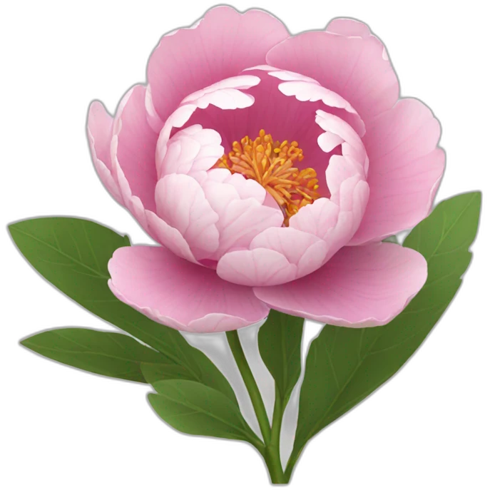 pivoine emoji