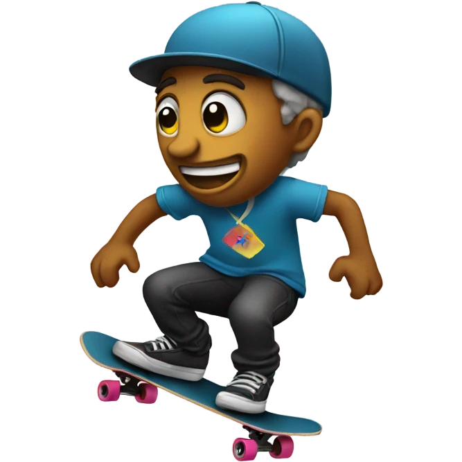 Skateboarder from Bristol  emoji