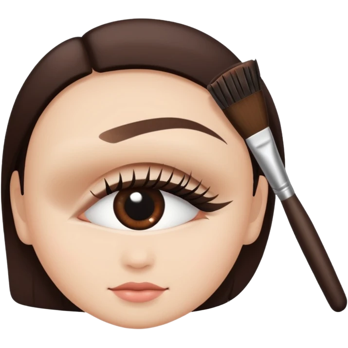eyebrow cosmetic emoji