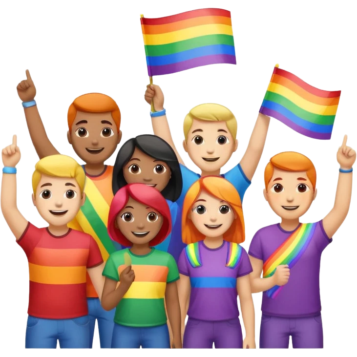 pride charcters emoji