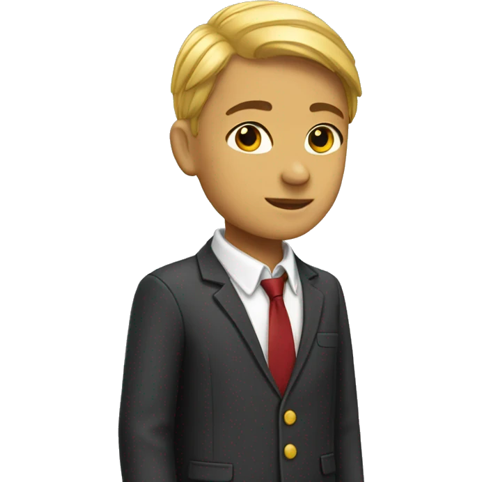 school uniform emoji