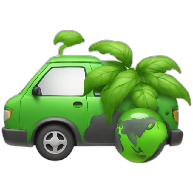 Loves carbon emissions emoji