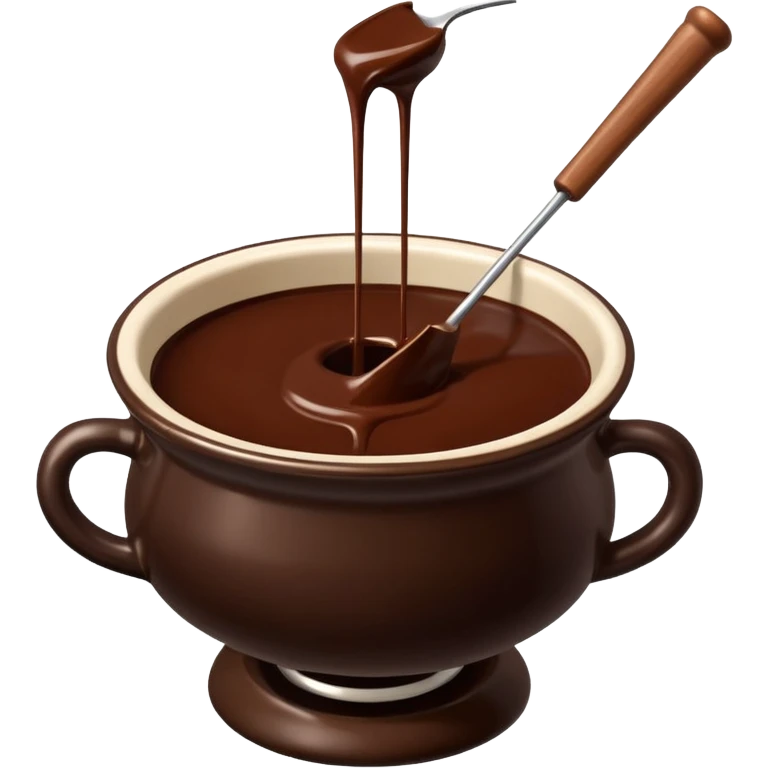 Chocolate fondue  emoji