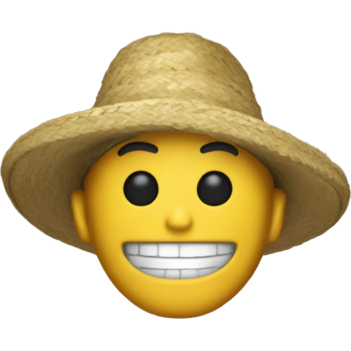 Strawhat emoji