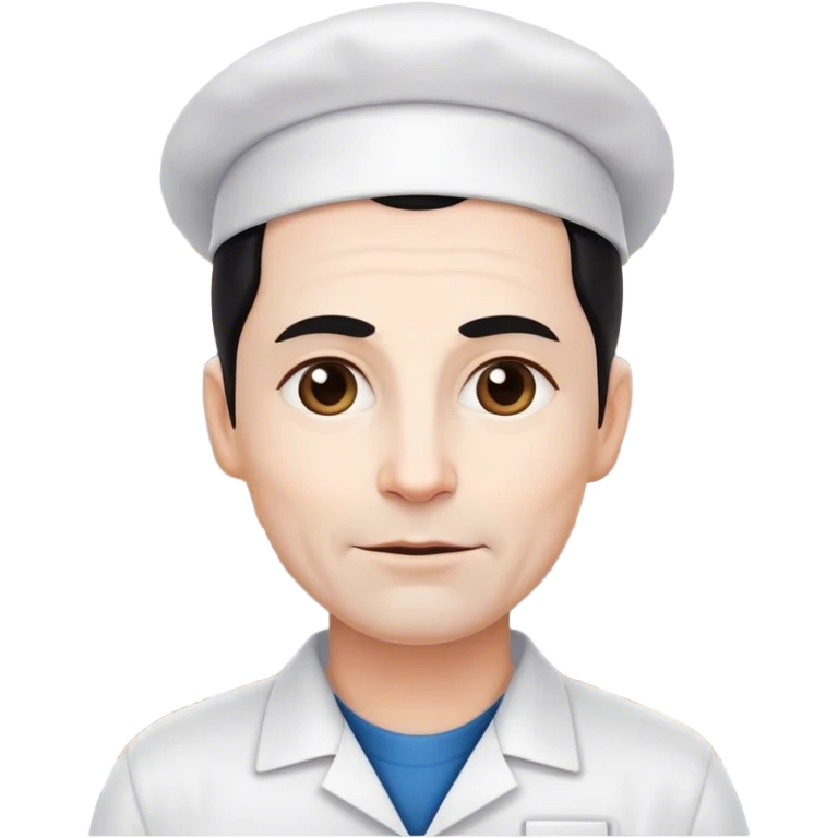 Cofeshop 45 years of age owner, white skin color emoji