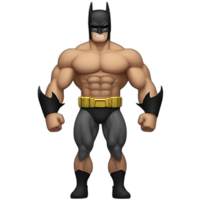 batman biceps curls emoji