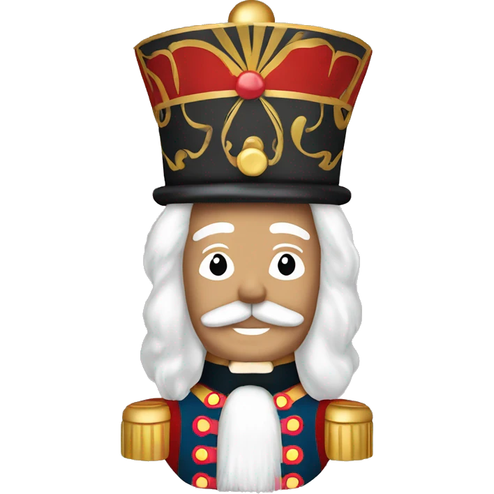 nutcracker christmas decoration emoji