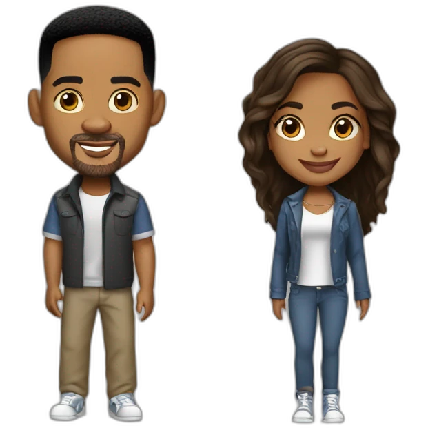 jada and will smith emoji