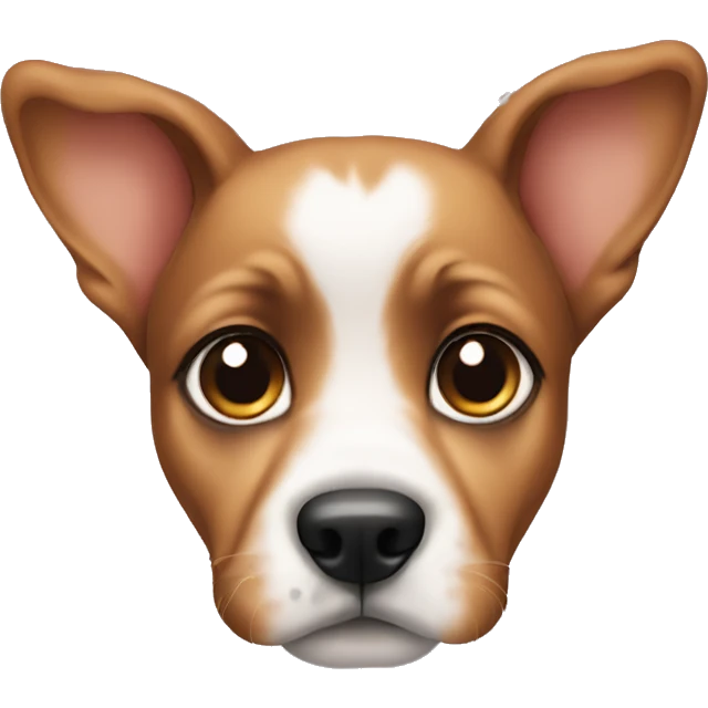 Puppy eyes emoji