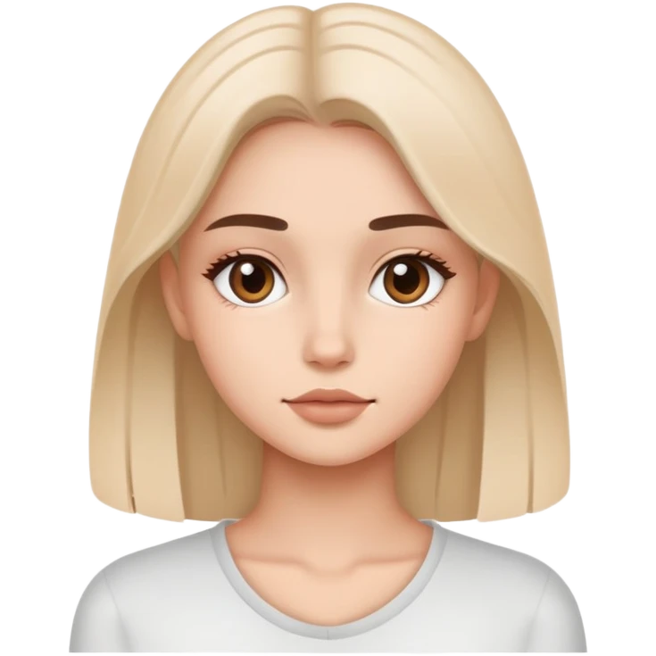 Clean girl emoji
