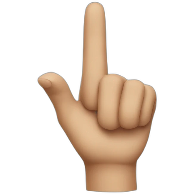 finger pointing at you emoji
