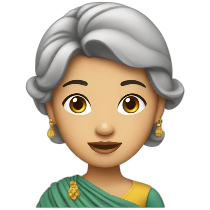 Une femme cambodgienne emoji