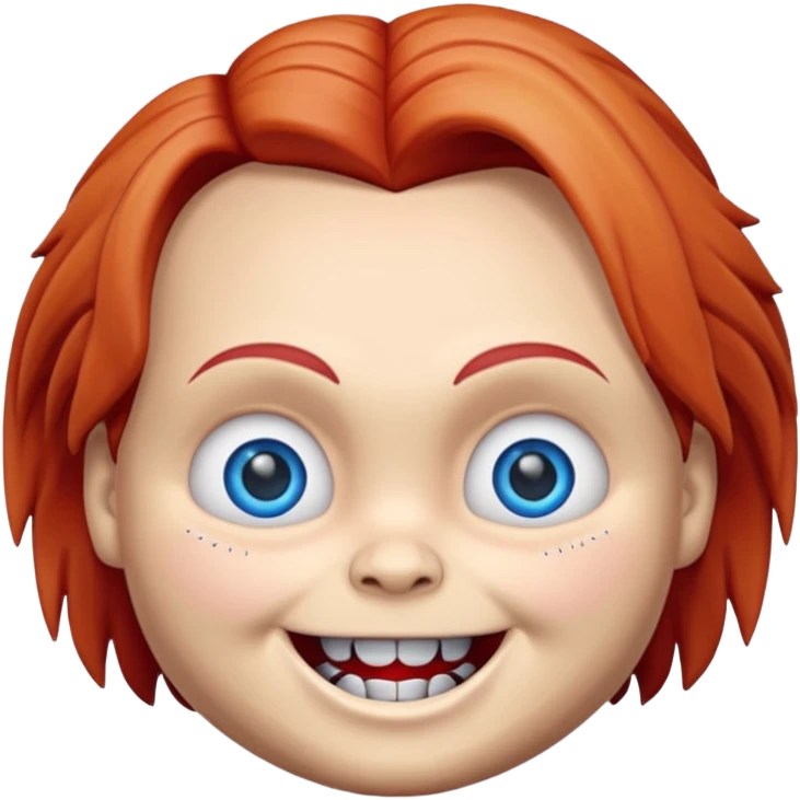 Un emojin de chuky emoji