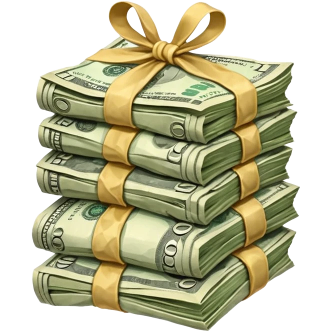 Money consumption emoji