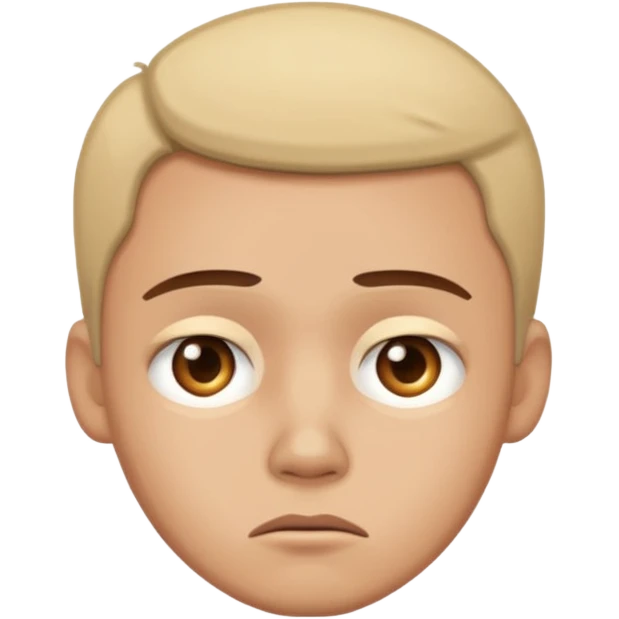 Disappointed emoji