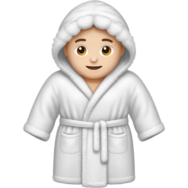bath robe emoji