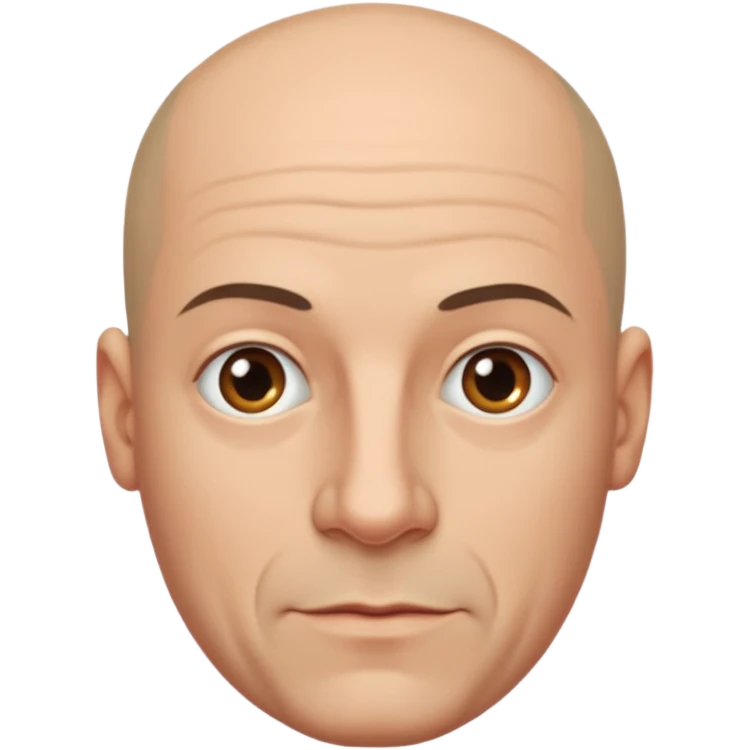 a bald man, Eli Ben-Sasson emoji
