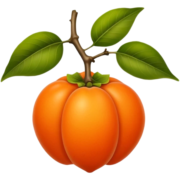 Diospyros virginiana emoji