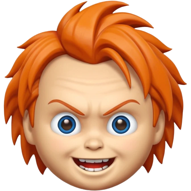 Un emojin de chuky emoji