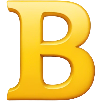 Letter B emoji