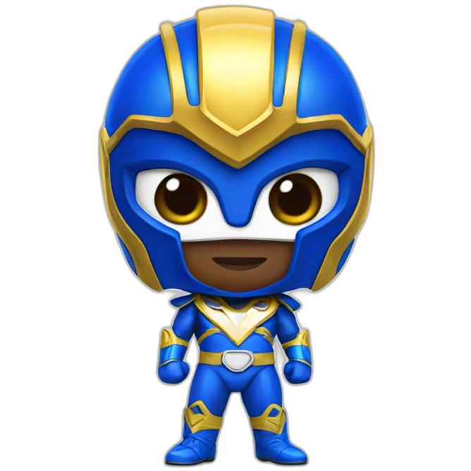 blue power ranger emoji