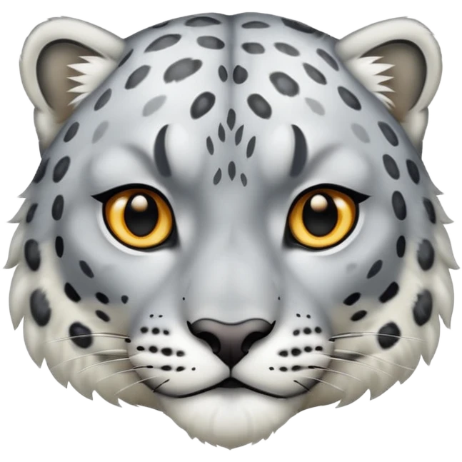snow leopard emoji