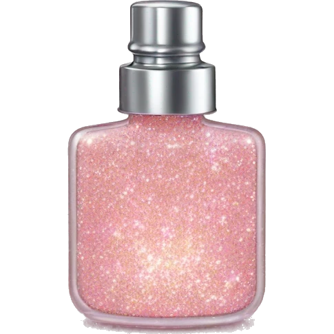 Fairy light pink perfume glitter emoji