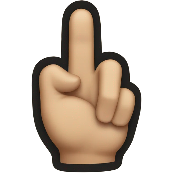 fingers forming OK symbol emoji