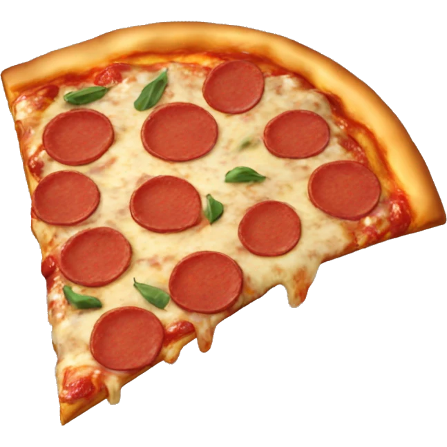 Pizza with sausage and pepperoni topping emoji
