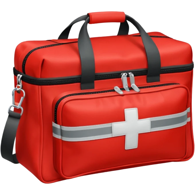 red paramedic bag emoji