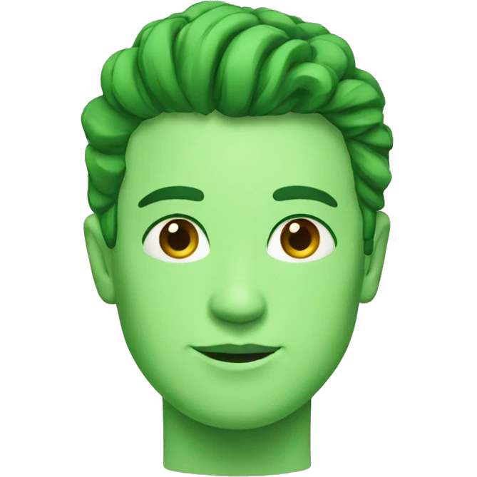 Green  emoji
