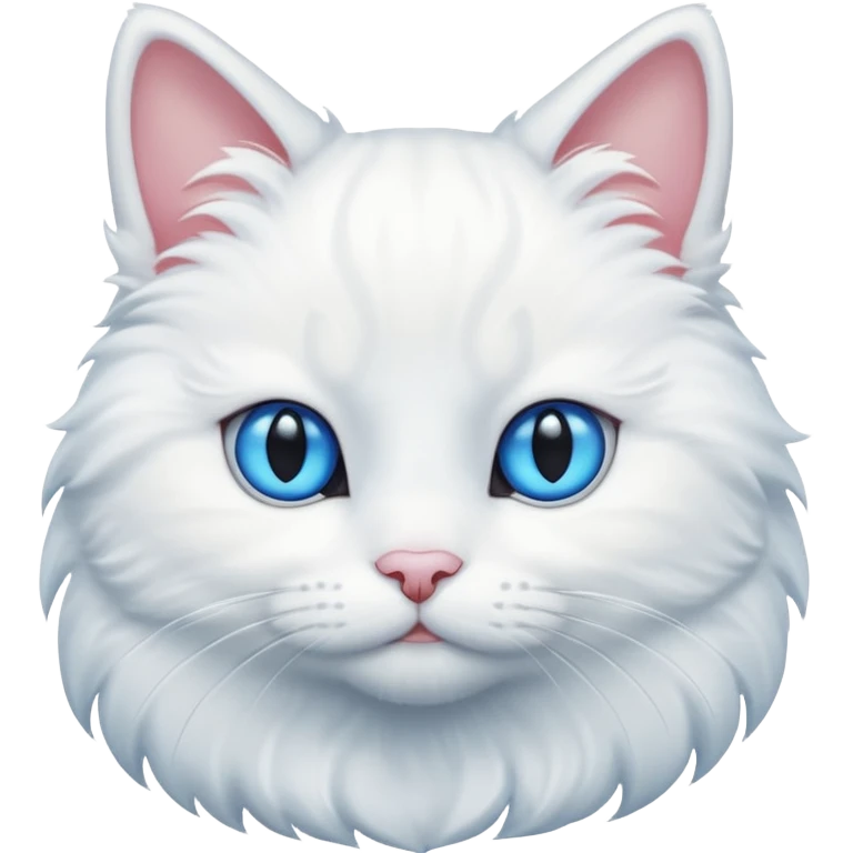  Cat white emoji