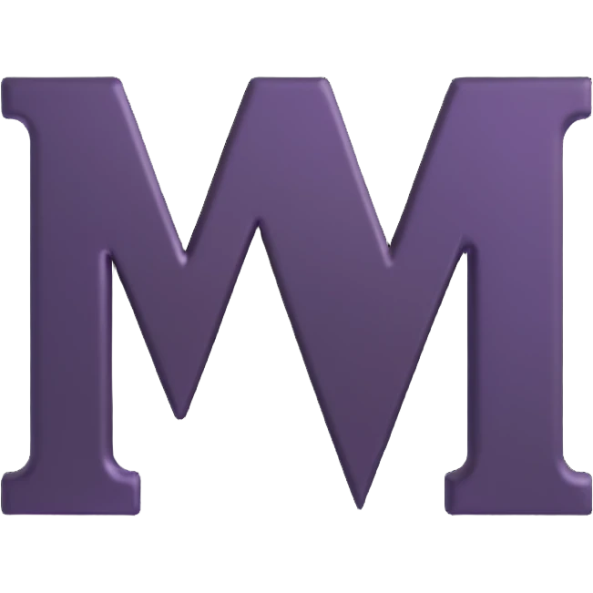 3D metallic letters UYI emoji