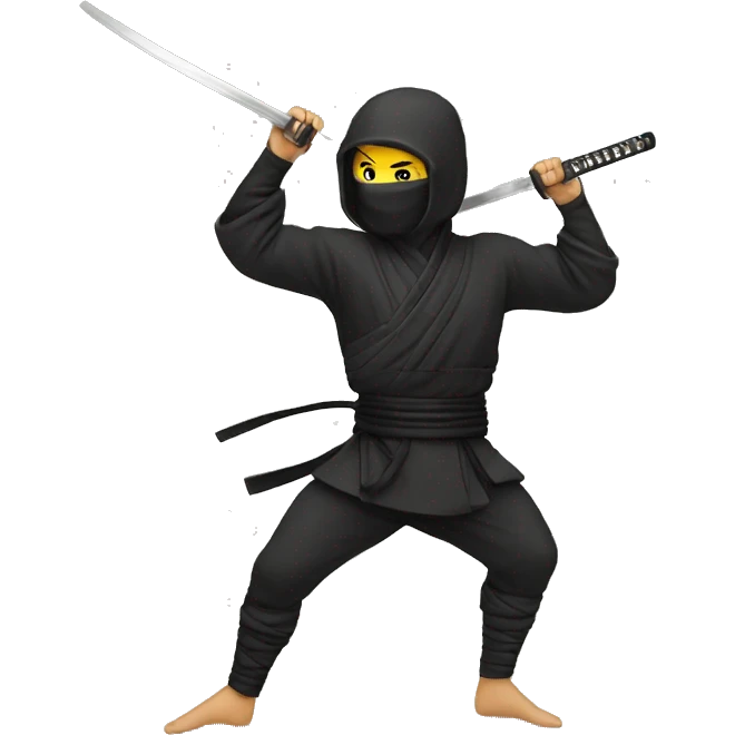 Ninja danseur  emoji