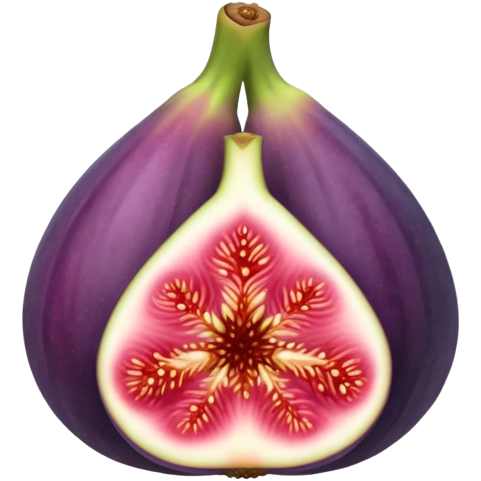 a fig emoji