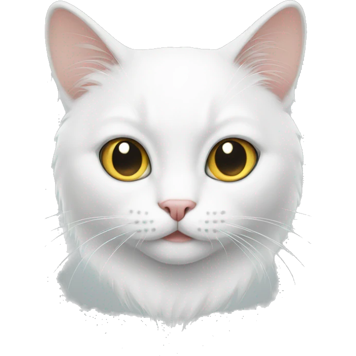 White cat emoji