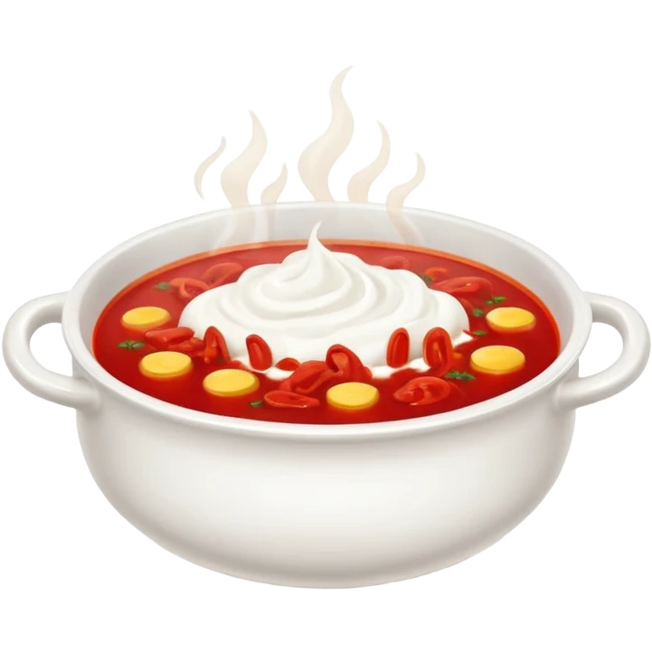 Ukrainian borsch emoji