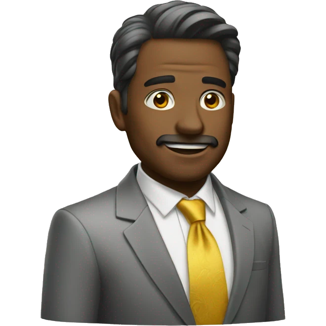 Wealth man emoji