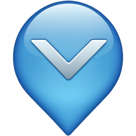 Blue tick emoji